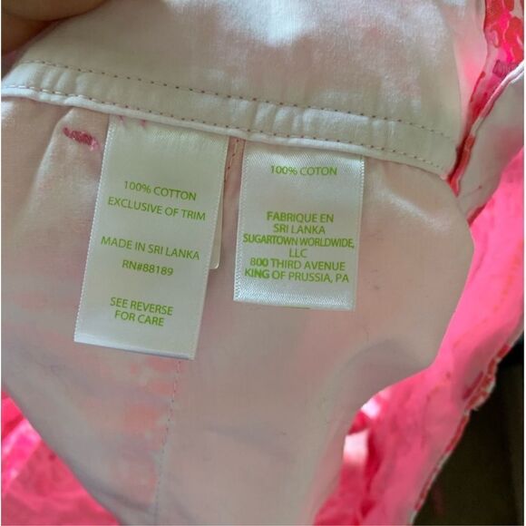 Lilly Pulitzer Pink Pout Paisley Walsh Shorts - Picture 9 of 9